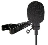 Lavalier Mikrofon für iPhone iPad Windschutz & Klemme perfekt für Interviews Livestreams Lightning
