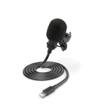 Lavalier Mikrofon für iPhone iPad Windschutz & Klemme perfekt für Interviews Livestreams Lightning
