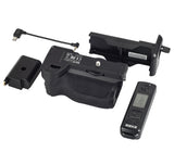 Meike Batteriegriff Set MK-A6600 Pro Batteriegriff und Fernauslöser für Sony A6600 + 2x ayex NP-FZ100 Akku
