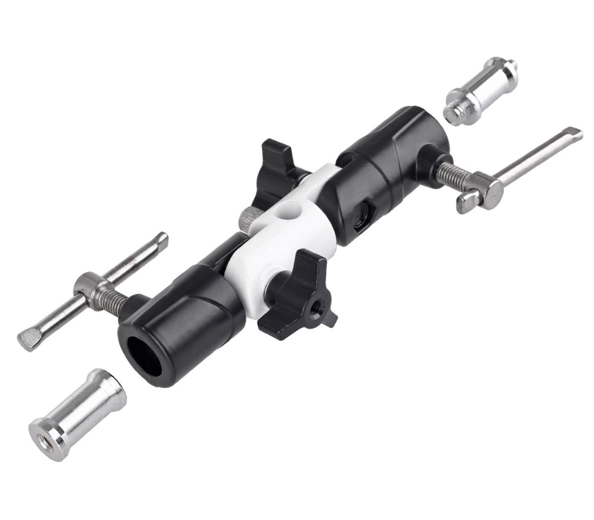 ayex Zubehör-Neiger mit 2-fach Neigung Spigotanschluss 1/4" 3/8" Gewinde Schirmhalterung GP-27