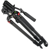 JUSINO Karbon Profi Videostativ & Kugelkopf Perfekt für Vogelaufnahmen 152,5cm 18Kg belastbar