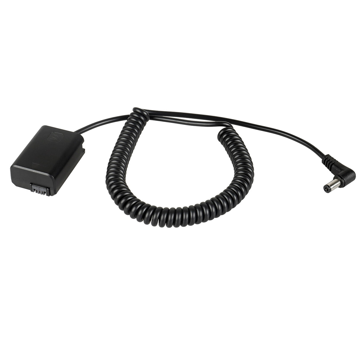 DC-Coupler für Sony Kameras mit NP-FW50 Akku-Dummy für permanente Stromversorgung über z.B. V-Mount Akku