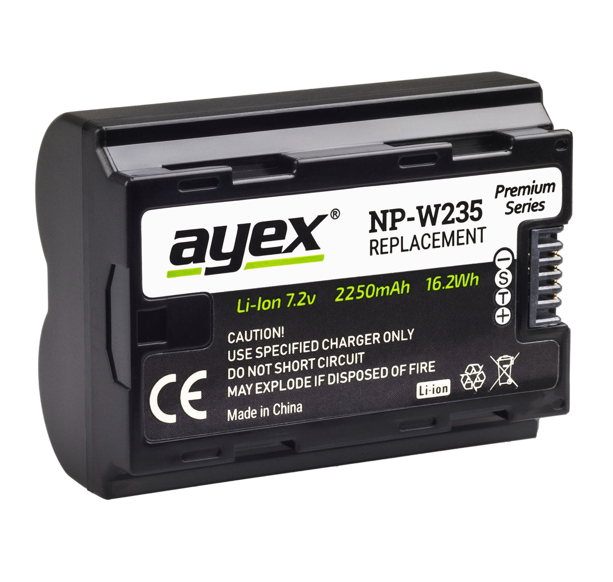 NP-W235 Premium Akku 2 Stück für zB Fujifilm XT-4 XT-5 2250mAh Infochip