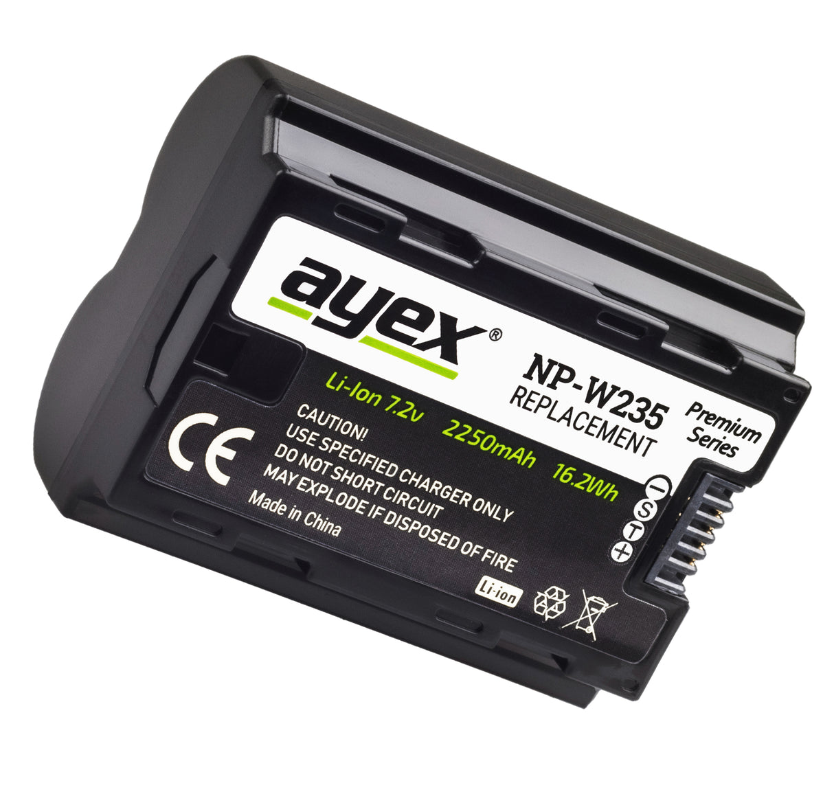 NP-W235 Premium Akku 2 Stück für zB Fujifilm XT-4 XT-5 2250mAh Infochip