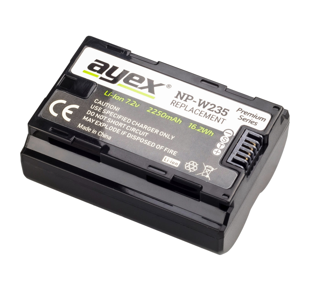 NP-W235 Premium Akku 2 Stück für zB Fujifilm XT-4 XT-5 2250mAh Infochip