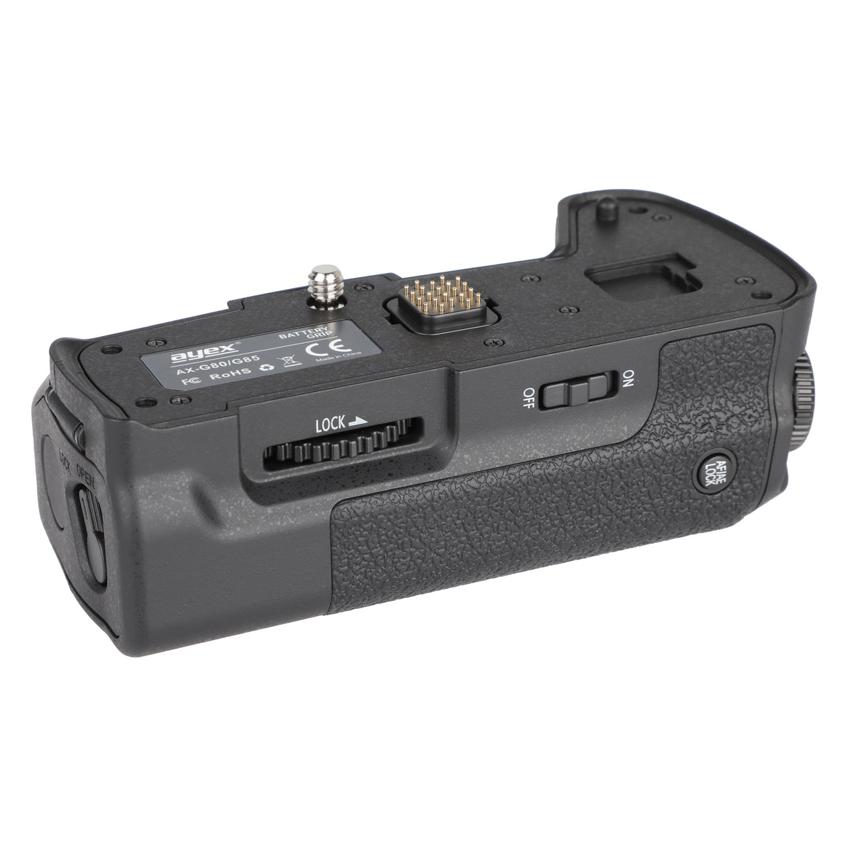 Batteriegriff für Panasonic DMC G80 G81 G85 ersetzt DMW-BGG1 Optimal für Hochformat