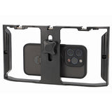 Handyhalterung Smartphone Video Rig Stabilizer für stabile Videoaufnahmen & Vlogging