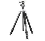 Profi Traveller Stativ mit Monopodfunktion JUSINO TK-324 und Kugelkopf BS-40