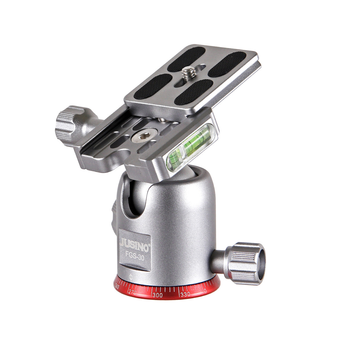 JUSINO Vielseitiges Karbon Tripod mit Monopod-Funktion bis 158cm 8kg + Kugelkopf TK-2535C FGS-30
