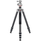 JUSINO Profi Traveller Karbon-Stativ Monopodfunktion bis 182cm 18kg + Kugelkopf FGS-41 TK-324C