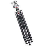 JUSINO Profi Traveller Karbon-Stativ Monopodfunktion bis 182cm 18kg + Kugelkopf FGS-41 TK-324C