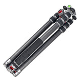 JUSINO Profi Traveller Karbon-Stativ Monopodfunktion bis 182cm 18kg + Kugelkopf FGS-41 TK-324C