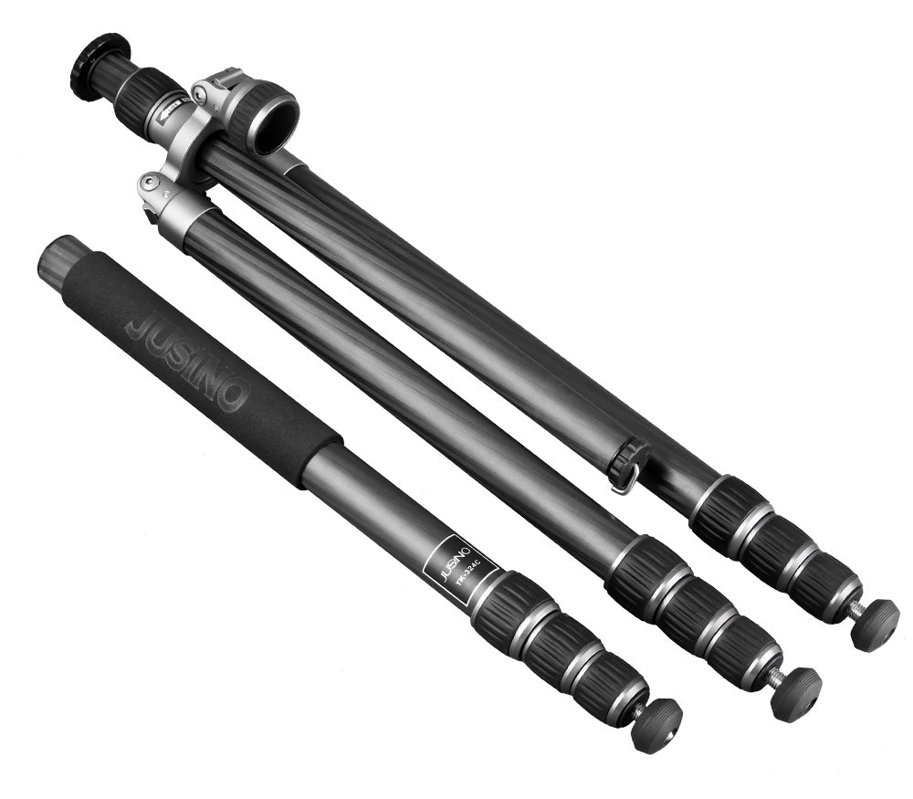 Profi Traveller Tripod Stativ mit Monopodfunktion JUSINO TK-324