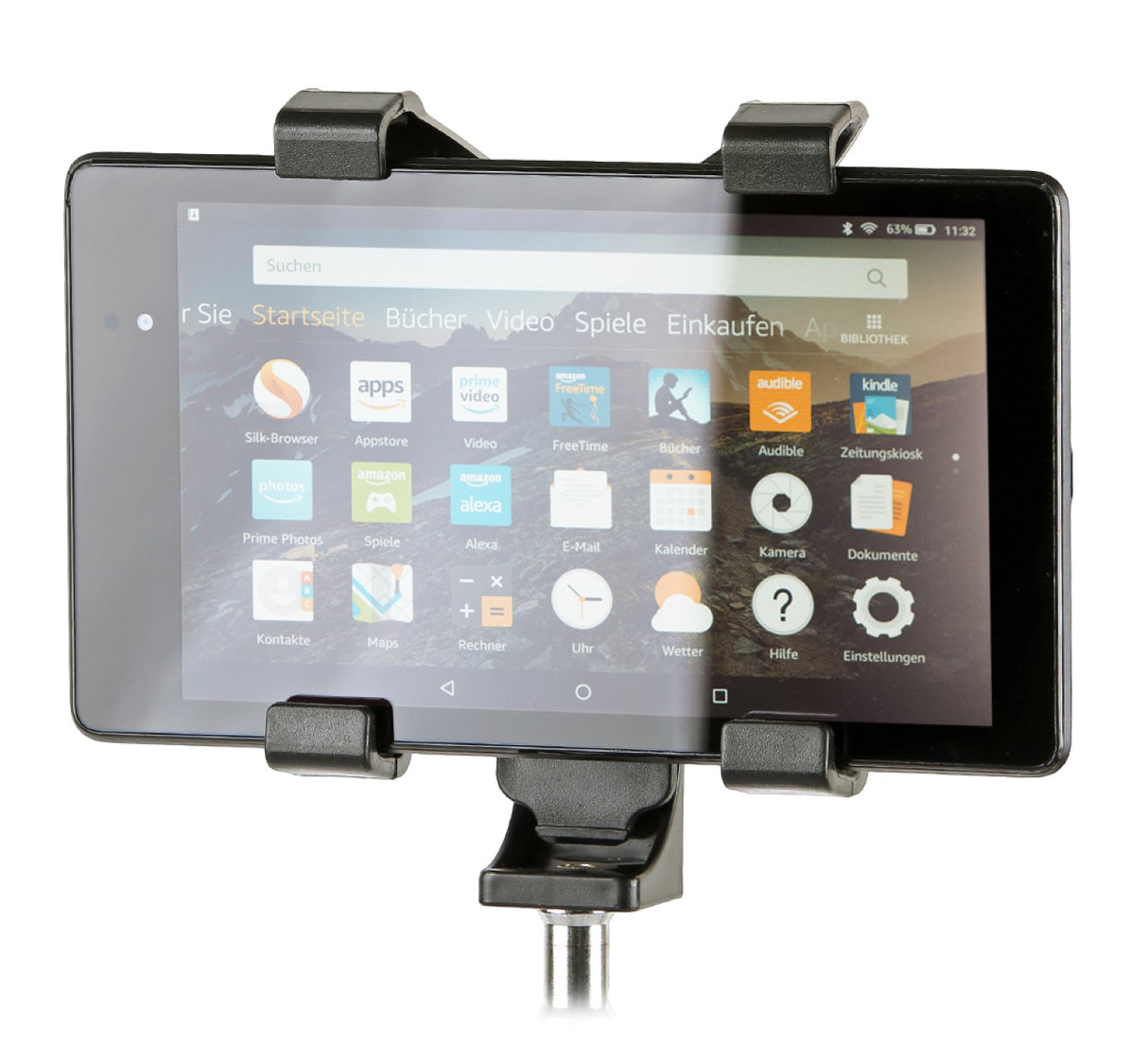 Universelle Tablet Halterung Tablet Halter mit Stativanschluss mit 1/4 Zoll